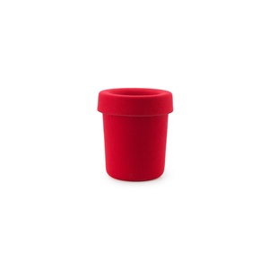 Poubelle de bureau Hide Office rouge vif de Normann Copenhagen
