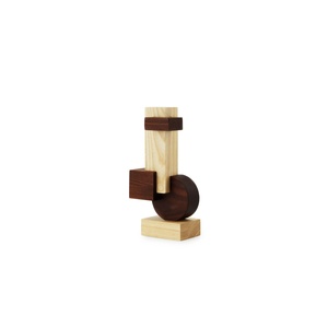Normann Copenhagen Join Sculpture Medium Frêne Carbonisé