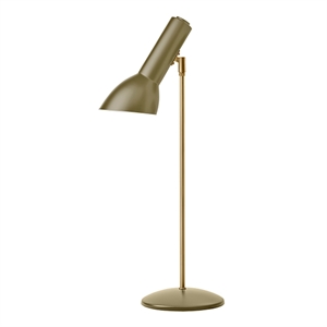 CPH Lighting Oblique Lampe à Poser Vert olive/Laiton