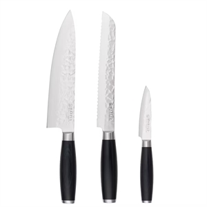Ensemble de Couteaux Mareld Hamrat 3 Pièces Noir