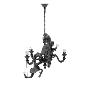 Seletti Monkey Lustre Noir