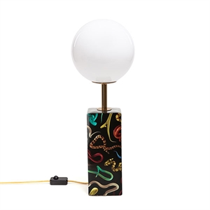 Seletti Toiletpaper Home Snakes Lampe à Poser Blanc/ Multicolore