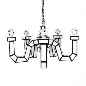 Seletti Cut&Paste Lustre Noir/ Blanc