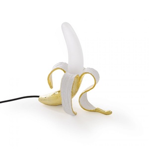 Seletti Studio Job Banana Lampe à Poser Louie Or