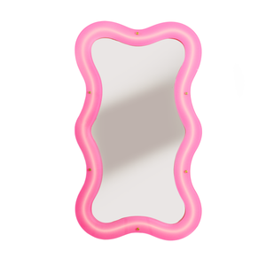 Seletti Supercurve Tiny Grand Miroir Rose