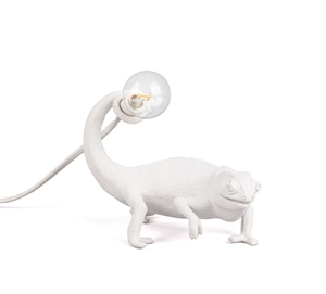 Seletti Chameleon Still Lampe à Poser Blanc