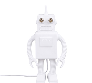 Seletto Robot Lampe à Poser Blanc