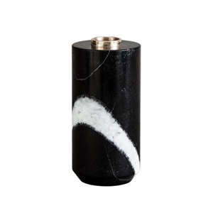 Bougeoir Simple Sons Of Marble, Grand , Noir, Design By Us