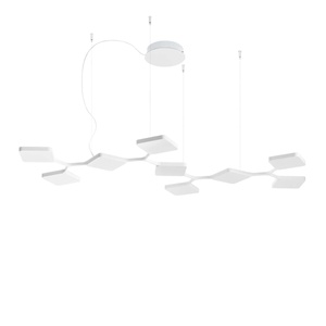 Stilnovo Quad Suspension Linéaire Blanc