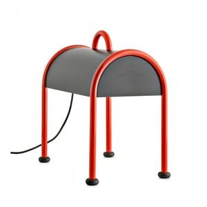 Lampe à Poser Stilnovo Valigia Rouge/ Noir