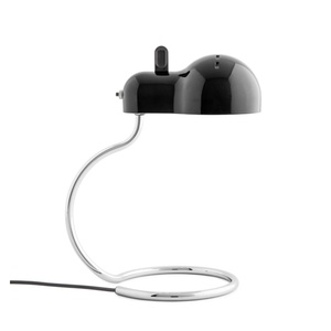 Stilnovo Minitopo Lampe à Poser Blanc/ Noir