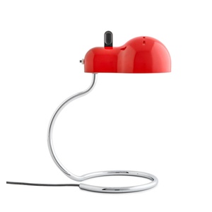 Lampe à Poser Stilnovo Minitopo Blanc/ Rouge
