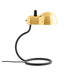 Stilnovo Minitopo Lampe à Poser Blanc/Or