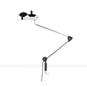 Lampe à Poser Stilnovo Topo Morsetto Chrome