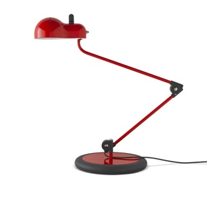 Stilnovo Topo Lumetto Lampe à Poser Rouge