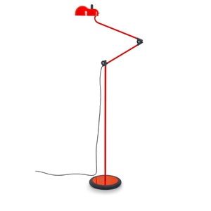 Stilnovo Topo Piantana Lampadaire Rouge