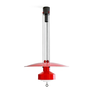 Suspension Stilnovo Saliscendi Rouge/ Blanc