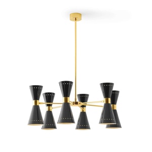 Stilnovo Megafono Suspension 12 Or/ Noir/Ivoire