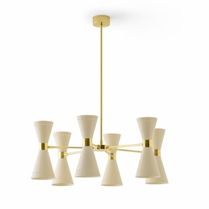 Stilnovo Megafono Suspension 12 Or/Ivoire