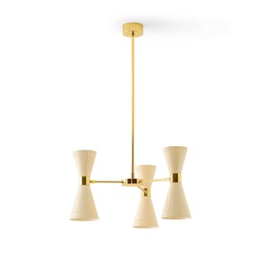 Stilnovo Megafono Suspension 6 Or/Ivoire