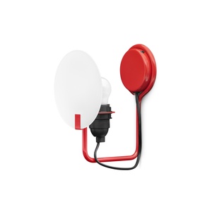 Stilnovo Bugia Applique Murale 1 Rouge