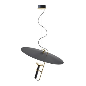 Stilnovo Luna Suspension Blanc/ Noir