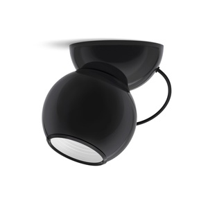 Stilnovo Gravitino Plafonnier Noir Brillant