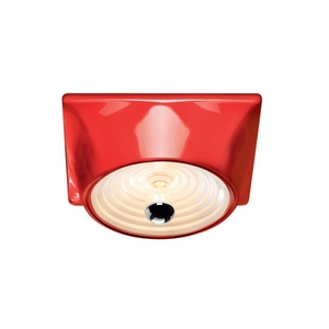 Applique murale Stilnovo Goletta rouge brillant/ Blanc