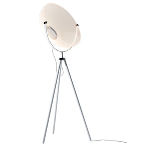 Stilnovo Demi Moon Lampadaire Blanc
