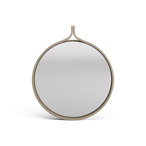 Miroir Virgule Suédois Ø40 Noix de Muscade