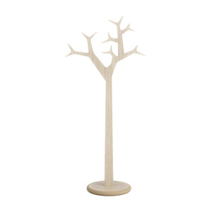Portant à Vêtements Swedese Tree H194 Chêne Pigmenté Blanc