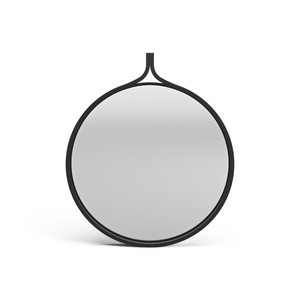 Miroir Virgule Suédois Ø40 Noir