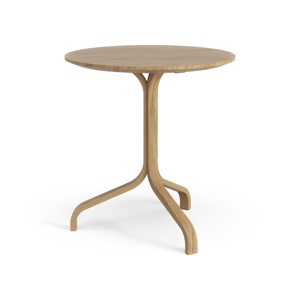 Table d'appoint suédoise Lamino H49 en chêne huilé