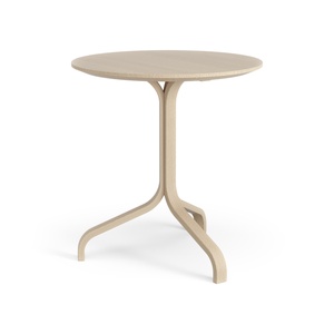 Table d'appoint suédoise Lamino H49 en hêtre laqué