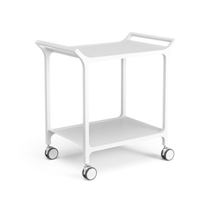 Chariot à thé suédois Blanc