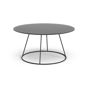 Table basse Swedese Breeze Ø80 Noir
