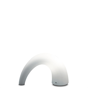 Lampe à Poser FontanaArte Thor, Verre Opale Moyen