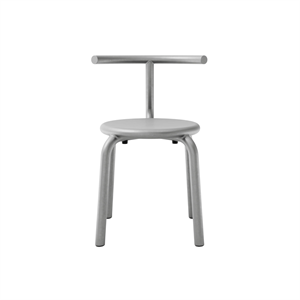 +Halle Torno Chaise de Salle à Manger Aluminium