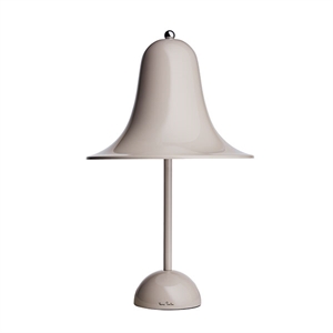 Verner Panton Pantop Lampe de Table Gris Sable Ø23 cm