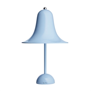 Verner Panton Pantop Lampe de Table Bleu Clair Ø23 cm