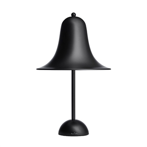 Verner Panton Pantop Lampe de Table Noir Mat Ø23 cm