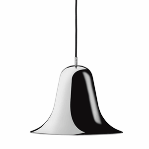 Verner Panton Pantop Pendel Sort Krom
