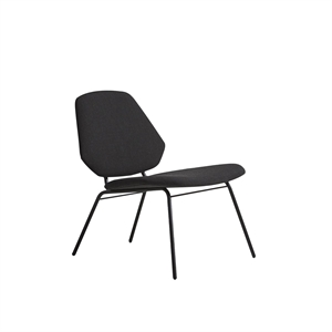 Woud Fauteuil Lean Noir