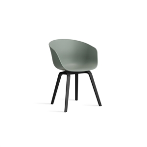 Chaise de Salle à Manger HAY AAC22 Noir/verte D'automne