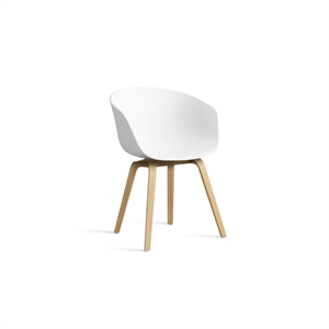 Chaise de salle à manger HAY AAC22 Chêne/ Blanc