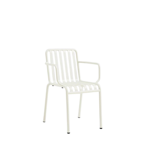 Chaise Palissade HAY avec Accoudoirs, Blanc Crème