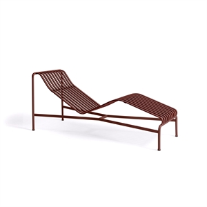 HAY Palisade Chaise Longue Fer Rouge