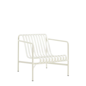 Fauteuil Bas HAY Palissade Blanc Crème