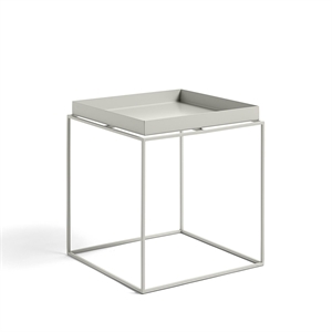 HAY Tray Table d'Appoint Moyenne Gris Chaud