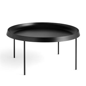 HAY Tulou Table Basse Ø75 x H35 Noir